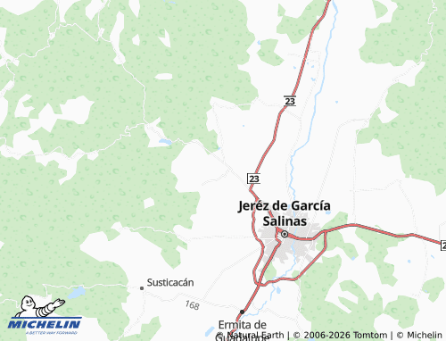 Mapa MICHELIN El Centro - ViaMichelin
