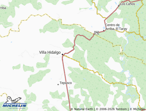 Mappa MICHELIN San José Obrero - ViaMichelin