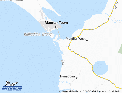 Mapa MICHELIN Vankalai North - ViaMichelin