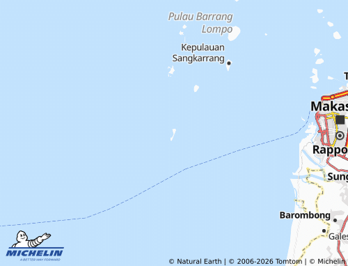 MICHELIN-Landkarte Kodingareng - ViaMichelin