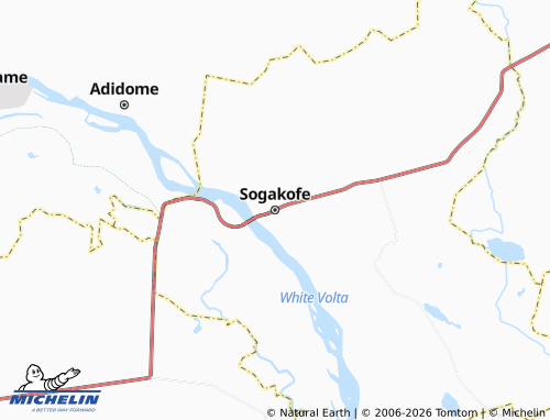 Mapa MICHELIN Sogakofe - ViaMichelin