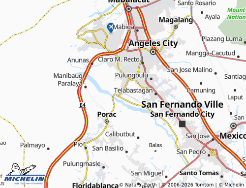 MICHELIN Sinura map - ViaMichelin