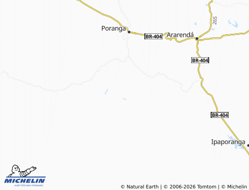 MICHELIN Buritizal map - ViaMichelin