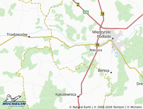 MICHELIN Misie map - ViaMichelin
