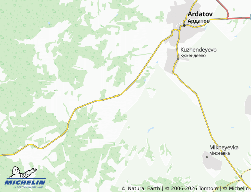 MICHELIN-Landkarte Zhureleyka - ViaMichelin
