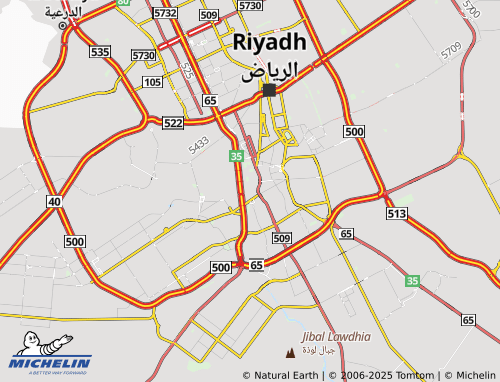 MICHELIN Al Dirah District map - ViaMichelin