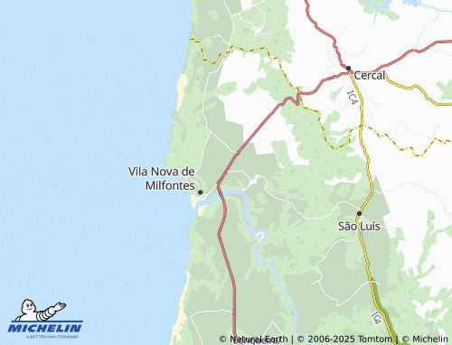 MICHELIN Alagoachos map - ViaMichelin