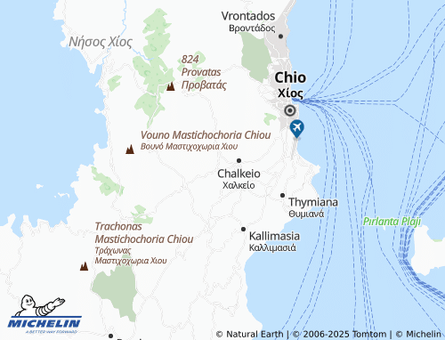 Carte MICHELIN Zyfias - ViaMichelin