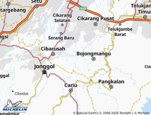 MICHELIN Ridomanah map - ViaMichelin