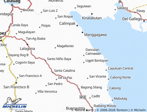 MICHELIN A. Mabini map - ViaMichelin