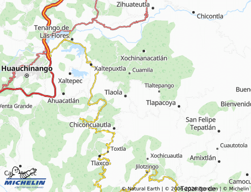Mapa MICHELIN Tlaola - ViaMichelin