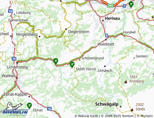 Kaart MICHELIN Wald - ViaMichelin