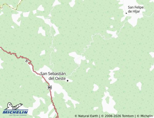 Mappa MICHELIN Santiago de Pinos - ViaMichelin