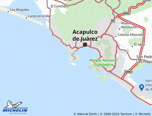MICHELIN Tambuco map - ViaMichelin