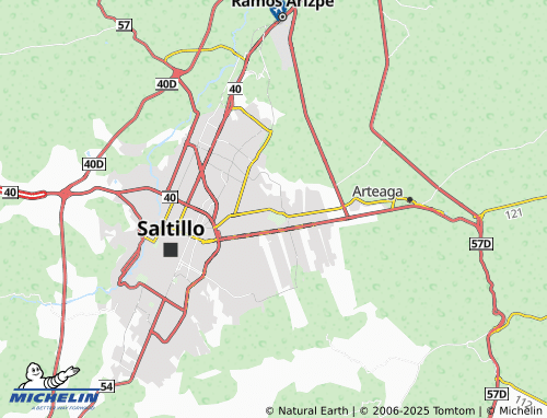MICHELIN La Ciudadela map - ViaMichelin