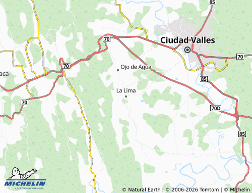 Mappa MICHELIN La Lima - ViaMichelin