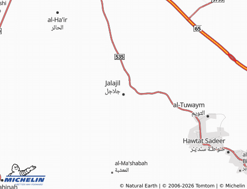 Carte MICHELIN Jalajil - ViaMichelin