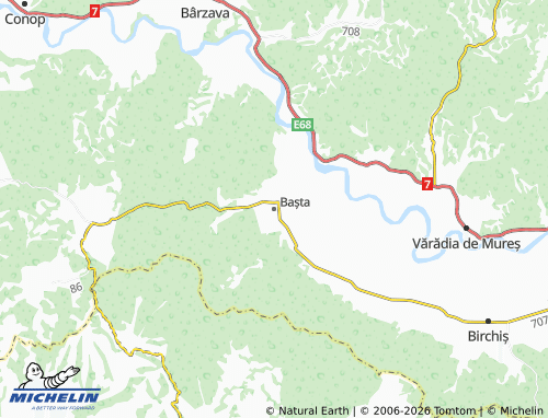 Carte MICHELIN Bașta - ViaMichelin