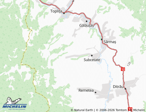 Mappa MICHELIN Călnaci - ViaMichelin