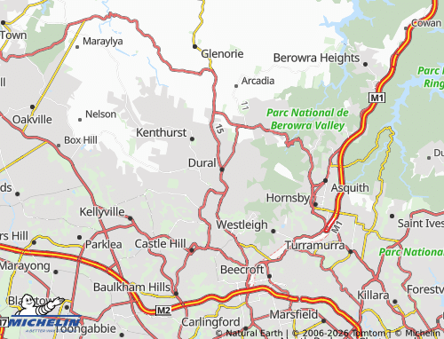 Mapa MICHELIN Dural - ViaMichelin