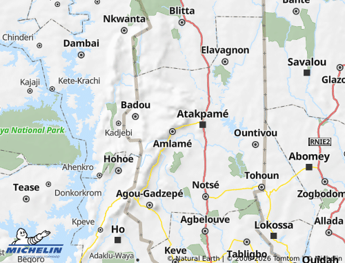 Mappa MICHELIN Amou - ViaMichelin