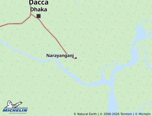 Mappa MICHELIN Narayanganj - ViaMichelin