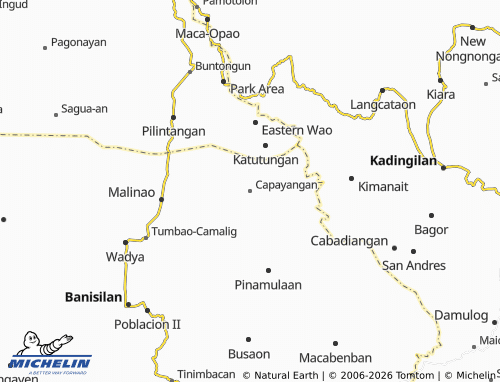 MICHELIN Capayangan map - ViaMichelin