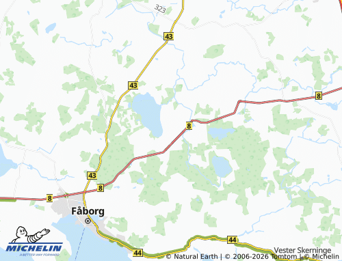 Mapa MICHELIN Fleninge - ViaMichelin