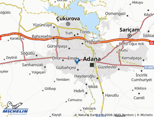 MICHELIN Sakarya map - ViaMichelin