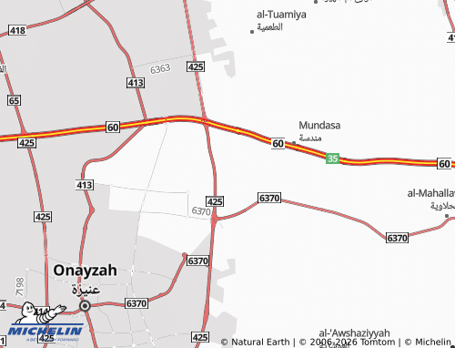 MICHELIN-Landkarte al-Yarmouk - ViaMichelin