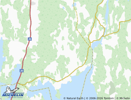 MICHELIN Skottlanda map - ViaMichelin