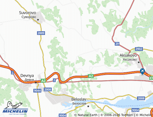 Mappa MICHELIN Banovo - ViaMichelin