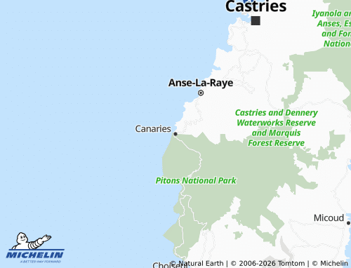 MICHELIN Canaries map - ViaMichelin