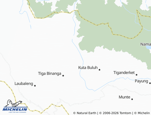 MICHELIN Ujung Deleng map - ViaMichelin