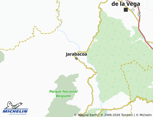 Mappa MICHELIN Jarabacoa - ViaMichelin