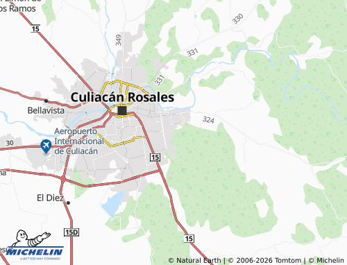 MICHELIN Viña del Real map - ViaMichelin