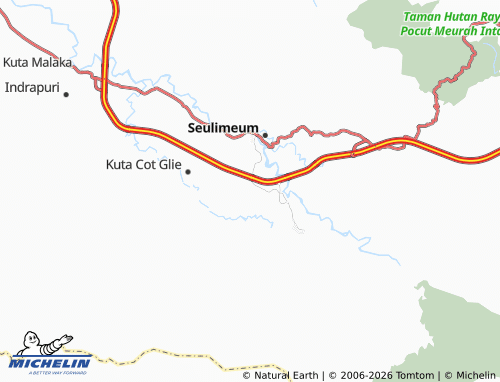 Mapa MICHELIN Data Gaseu - ViaMichelin