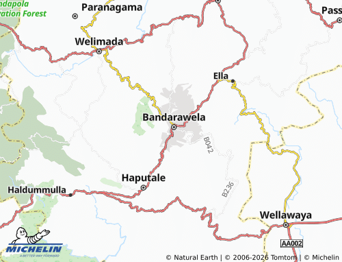 MICHELIN Inikambedda map - ViaMichelin