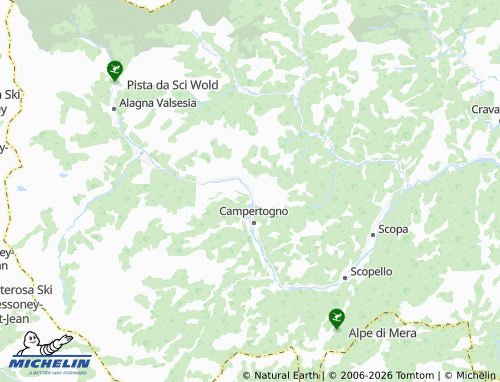 Mapa MICHELIN Mollia - ViaMichelin