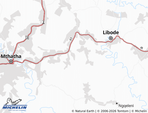 MICHELIN-Landkarte Mpendle - ViaMichelin