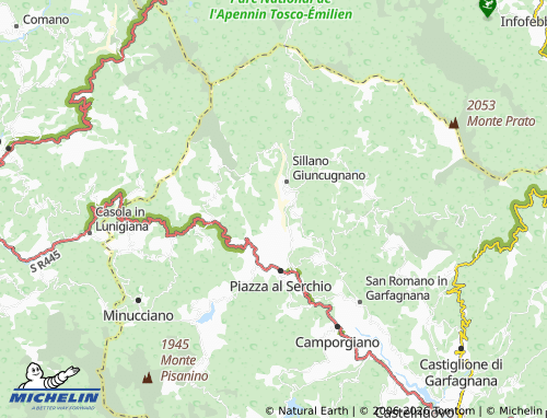 MICHELIN Cogna map - ViaMichelin