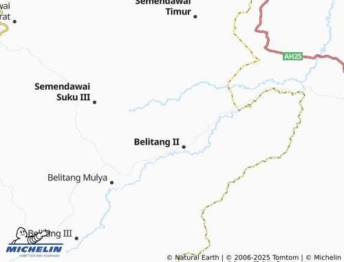 MICHELIN Karang Jaya map - ViaMichelin