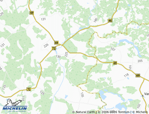 Mapa MICHELIN Lauküla - ViaMichelin
