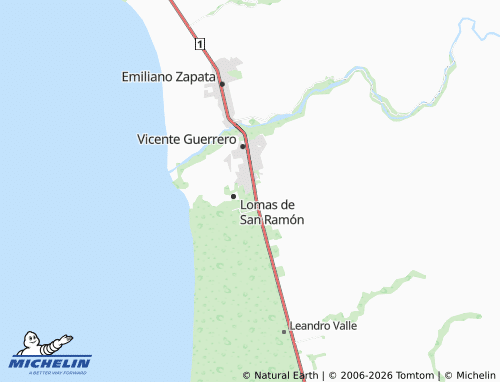 Mapa MICHELIN 13 de Mayo - ViaMichelin