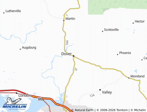 Mappa MICHELIN Dover - ViaMichelin