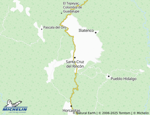 MICHELIN Santa Cruz del Rincón map - ViaMichelin