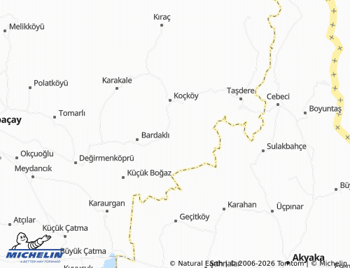 Mapa MICHELIN Arslanoğlu - ViaMichelin