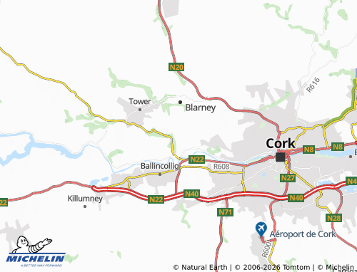 Kaart MICHELIN Kerry Pike - ViaMichelin