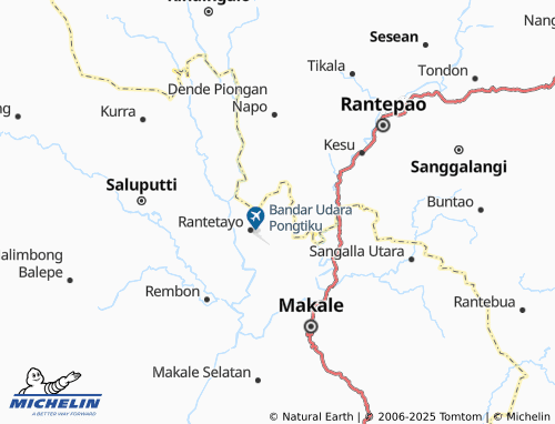 MICHELIN Lembang Madandan map - ViaMichelin