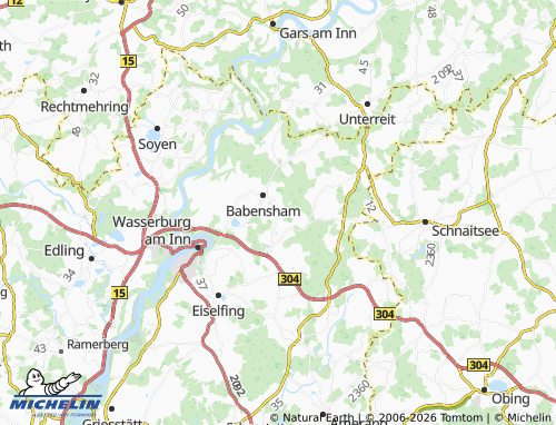 MICHELIN Altbabensham map - ViaMichelin